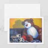 De nacht van de harde dag briefkaart (Voorkant / Achterkant)