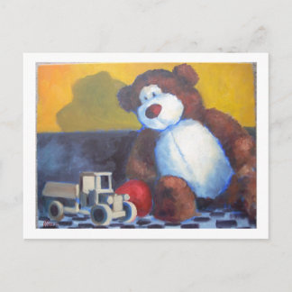 De nacht van de harde dag briefkaart