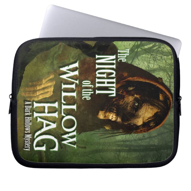 De nacht van de laptophoes van Willow Hag 10 inch Laptop Sleeve (Voorkant)
