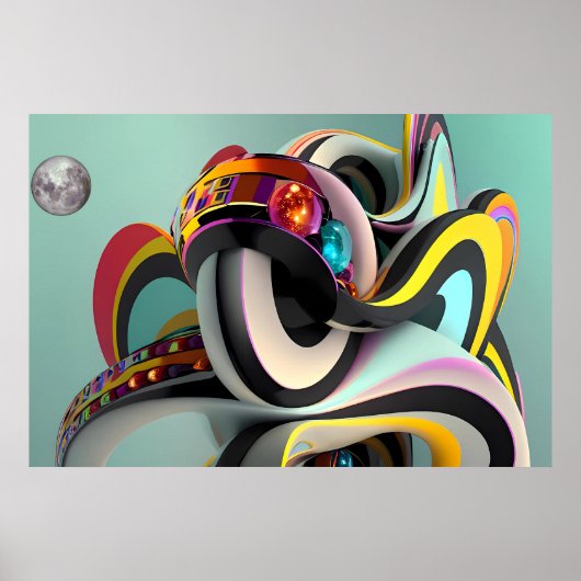 De nacht van de New Wave Trombone Poster (Voorkant)