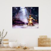 De nacht van de Trisindaria Poster (Keuken)