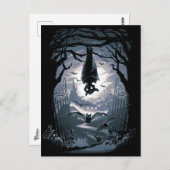 De nacht verwelkomt u briefkaart (Voorkant / Achterkant)