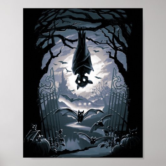 De nacht verwelkomt u poster (Voorkant)