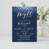 De nacht voor de binneninrichting kaart (Staand voorkant)