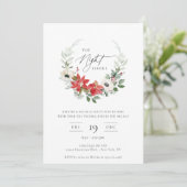 De nacht voor de botanische winter kaart (Staand voorkant)