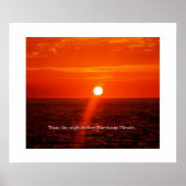 De nacht voor de orkaan Flossie Poster (Voorkant)