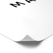 De Nacht Voor De Proefbruiloft Ontvangst Poster (Hoek)