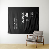 De Nacht Voor De Proefbruiloft Wandkleed (In Situ (horizontaal))