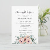 De nacht voor de repetitie van de diner kaart (Staand voorkant)