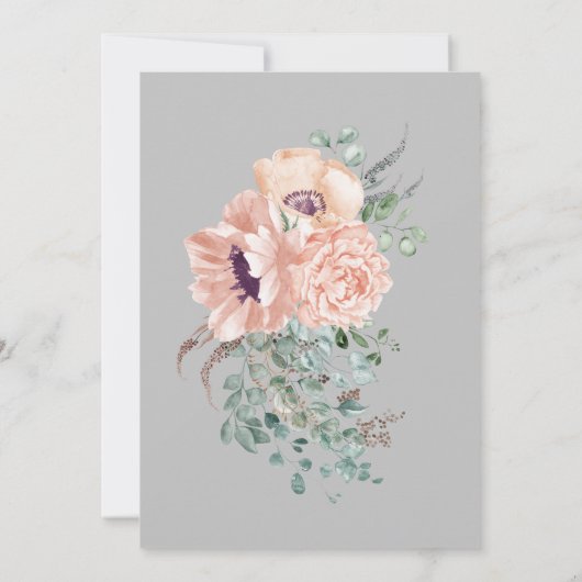 De nacht voor de repetitie van de diner kaart (Achterkant)