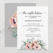 De nacht voor de repetitie van de diner kaart (Voorkant / Achterkant)