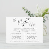 De nacht voor de russische repetitie kaart (Staand voorkant)