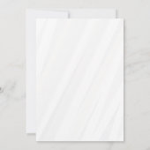 De nacht voor het diner van het huwelijk van Daisy Kaart (Achterkant)