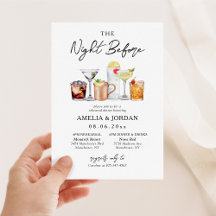 De nacht voor het eten repetitie & de Drinken