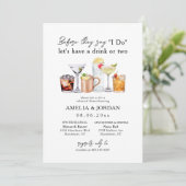 De nacht voor het eten repetitie & de Drinken Kaart (Staand voorkant)