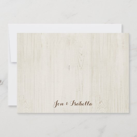 De nacht voor het eten van bier en wijn aankondiging (Achterkant)