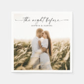 De nacht voor het eten van het avondeten servet (Voorkant)