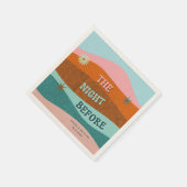 De nacht voor het persoonlijk eten van de repetiti servet (Hoek)