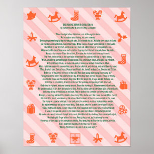 DE NACHT VOOR HET Poster CHRISTMAS