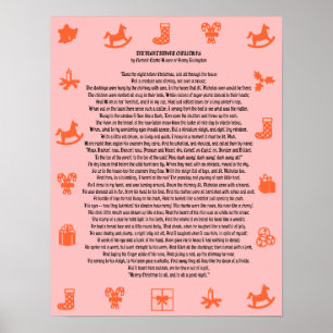 DE NACHT VOOR HET Poster CHRISTMAS