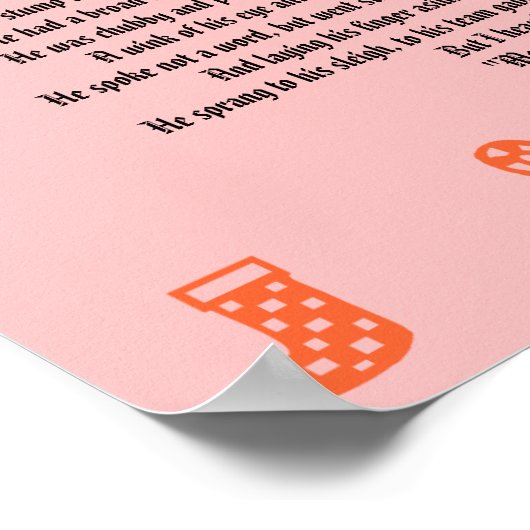 DE NACHT VOOR HET Poster CHRISTMAS (Hoek)