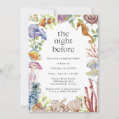 De nacht voor het repetitief eten kaart (Voorkant)