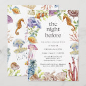 De nacht voor het repetitief eten kaart (Voorkant / Achterkant)