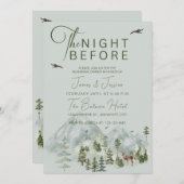 De nacht voor het woud van het huwelijk... kaart (Voorkant / Achterkant)