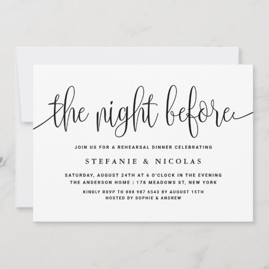 De nacht vóór het Zwarte Manuscript repesitief Din Kaart (Voorkant)