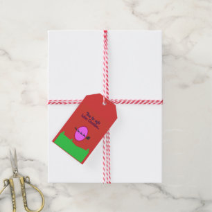 De nacht voor Kerstmis Cadeaulabel
