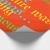 De nacht voor Kerstmis Cadeaupapier (Hoek)