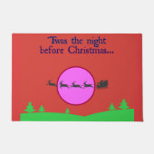 De nacht voor Kerstmis Deurmat (Voorkant)