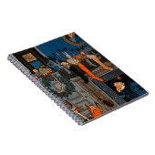 De nacht voor Kerstmis, door Denlow, 1903 (colou Notitieboek (Rechterzijde)