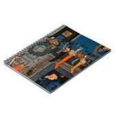 De nacht voor Kerstmis, door Denlow, 1903 (colou Notitieboek (Linkerzijde)