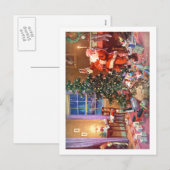 DE NACHT VÓÓR KERSTMIS FEESTDAGENKAART (Voorkant / Achterkant)