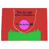 De nacht voor Kerstmis Large Cadeautasje (Voorkant)