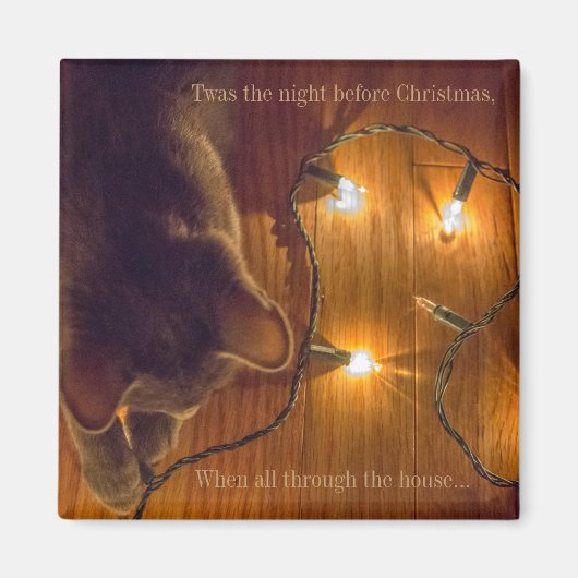 De nacht voor Kerstmis Magneet (Voorkant)