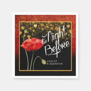 De nacht voor Napkins Servet