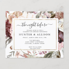 De nacht voor | Uitnodiging