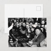 De nacht waarop het verbod is afgelopen briefkaart (Voorkant / Achterkant)