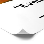 De nacht zal eindigen, Victor Hugo citeert Poppies Poster (Hoek)