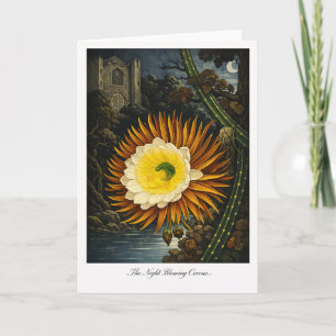 De Nachtbloeiende Cereus — Moderne Botanische Reïn Kaart