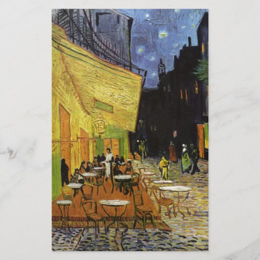 De Nachtcafé van Van Gogh Briefpapier (Voorkant)