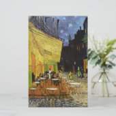 De Nachtcafé van Van Gogh Briefpapier (Staand voorkant)