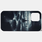 De nachtelijke duisternis van de stad Case-Mate iPhone case (Achterkant (horizontaal))