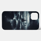 De nachtelijke duisternis van de stad Case-Mate iPhone case (Achterkant (horizontaal))