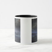 De nachtelijke hemel van een hypothetische buitena mok (Midden)