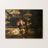 De nachtelijke wacht van Rembrandt Legpuzzel (Horizontaal)