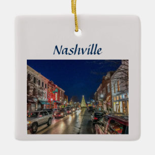 De Nachten van Nashville Keramisch Ornament