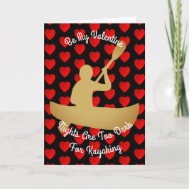 De Nachten van Valentijn zijn te Donker voor Feestdagen Kaart